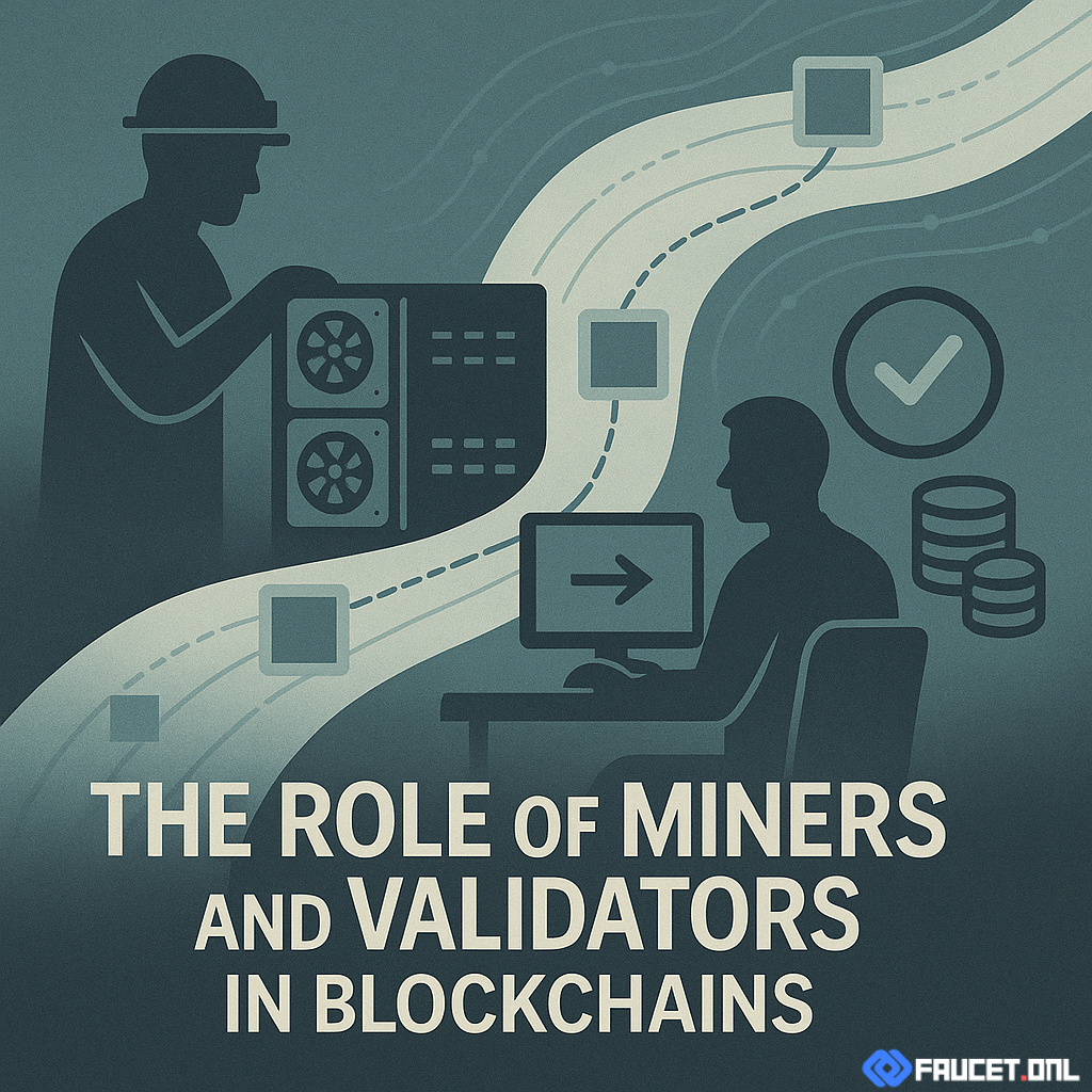 The Role of Miners and Validators in Blockchains: Processes and Perspectives